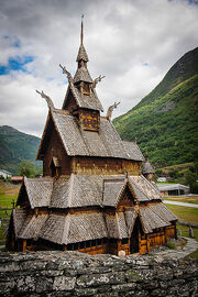 Stabkirche Borgund, Norway