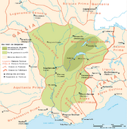 Burgund Königreich Karte 443-476