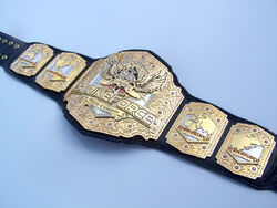 Strikeforce title belt