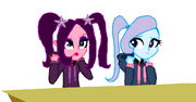 Violet Blaze e Shine Dusk