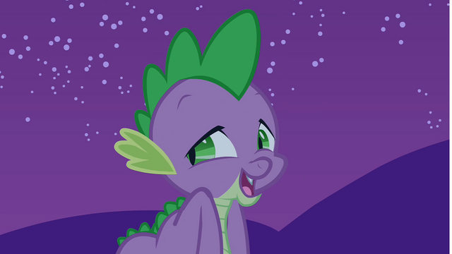 File:Spike appreciated by Twilight S1E24.png