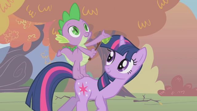 File:Spike practicing commentating S1E13.png