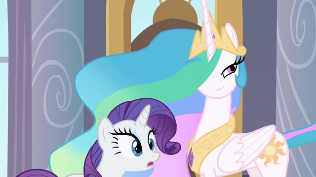 File:Princess Celestia smirk S2E9.png