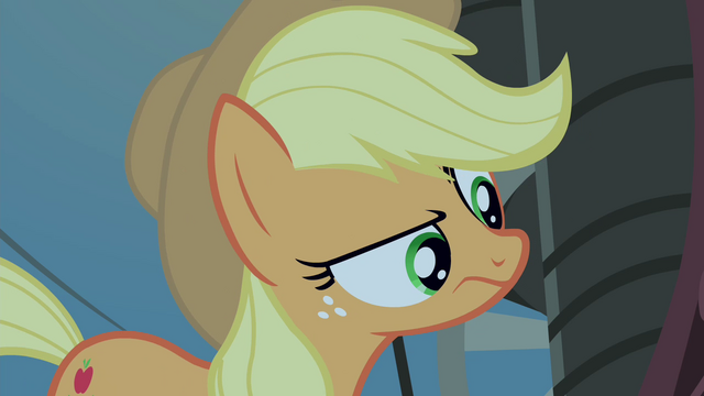 File:Applejack looking around S4E20.png