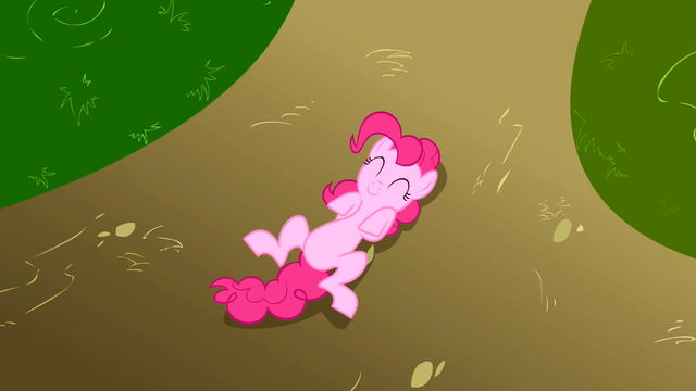 File:Pinkie Pie lying on her back smiling S1E05.png