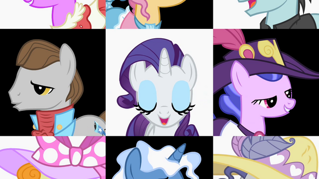 File:Ponies surround Rarity S2E09.png