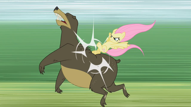 File:Fluttershy Bear Kick S2E03.png