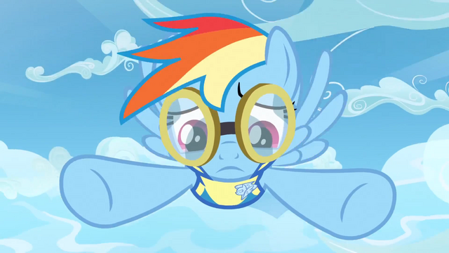 File:Rainbow Dash thinking S3E07.png