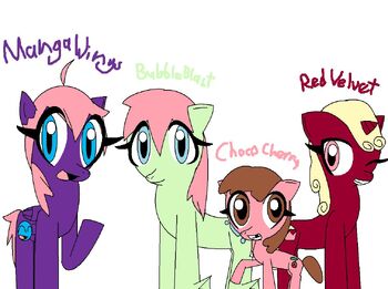 FANMADE Brony OC Quartet