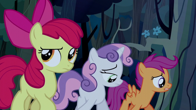 File:Scootaloo and Sweetie Belle feeling guilty S5E6.png