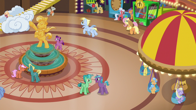 File:Applejack and Fluttershy return to the resort lobby S6E20.png