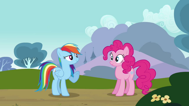 File:Rainbow flies in front of Pinkie S3E3.png