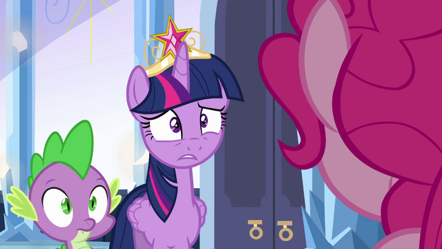 File:Twilight and Spike "how did you know?" EG.png