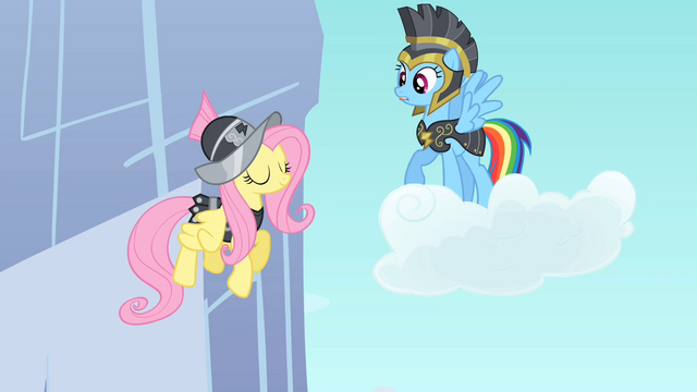 File:Happy Fluttershy S2E11.png