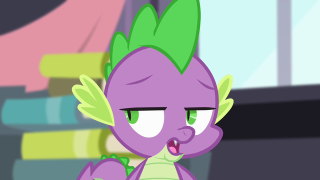 File:Spike looking bothered S4E01.png