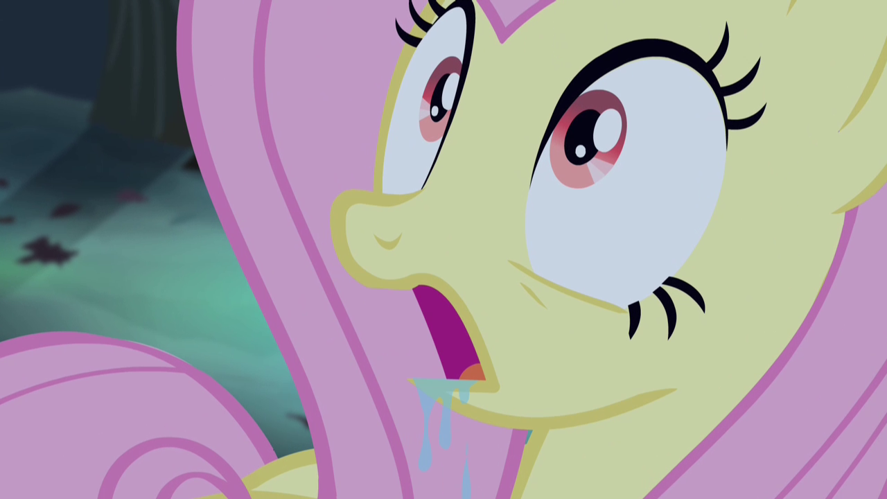 Image - Fluttershy's eyes turn red S4E07.png | My Little Pony