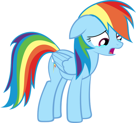 File:FANMADE Rainbow Dash crying.png
