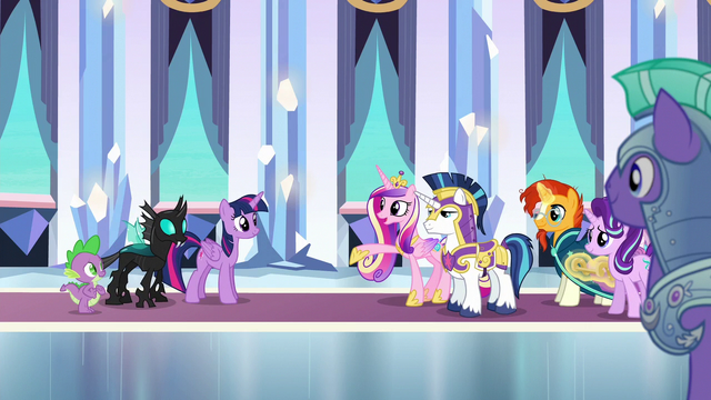 File:Cadance extends friendship to Thorax S6E16.png