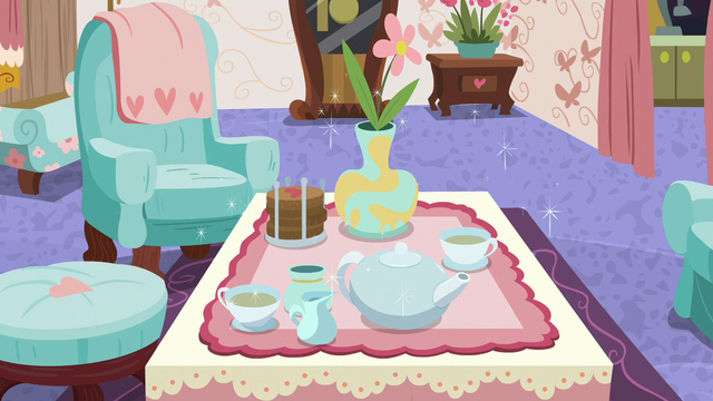 File:Tea set and party snacks appear on table S7E12.png