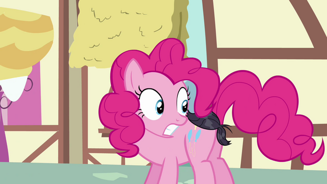 File:Pinkie Pie With Hair On Her Back S02E18.png