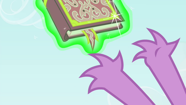 File:Spike about to grab the book S4E23.png