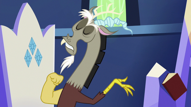 File:Discord tossing the manual aside S6E17.png