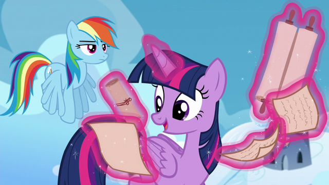 File:Twilight Sparkle walking with papers and scrolls S6E24.png