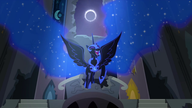 File:Nightmare Moon cackles under the moon S04E01.png