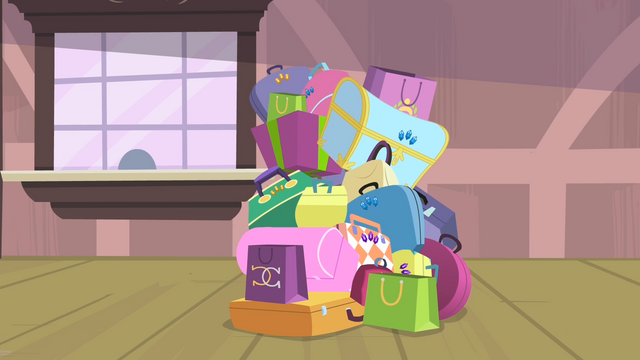 File:Rarity's last pile of bags S4E08.png