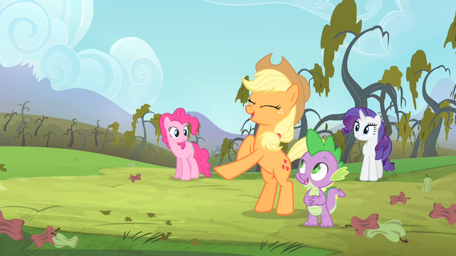 File:Applejack is happy S4E07.png
