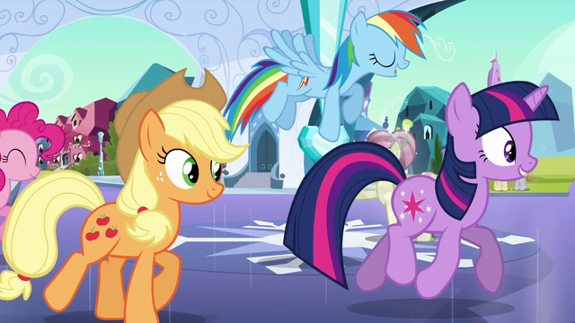 File:Rainbow Dash boasting "awesome at it" S03E12.png