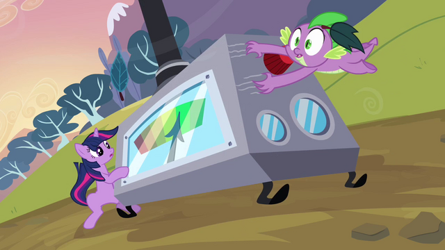File:Twilight and Spike S02E22.png