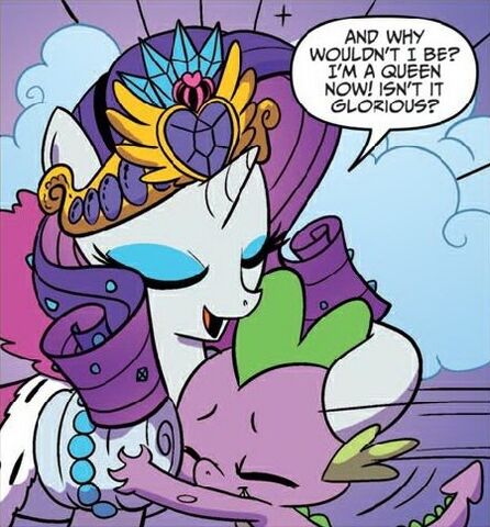 File:IDW Spike Rarity Hug.jpg