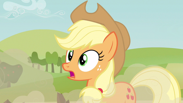 File:Applejack shocked! S3E8.png