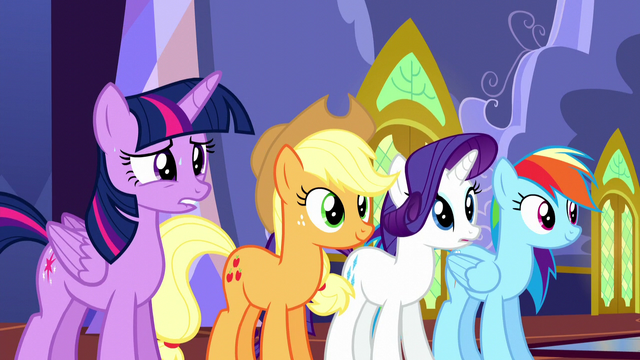File:Twilight nervously bites her lip while others look at door S5E11.png