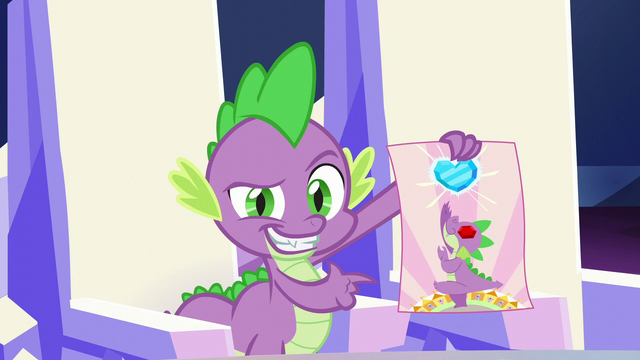 File:Spike with a big smug grin S6E1.png