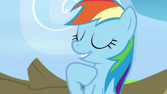 File:Rainbow Dash calling herself confident S7E7.png