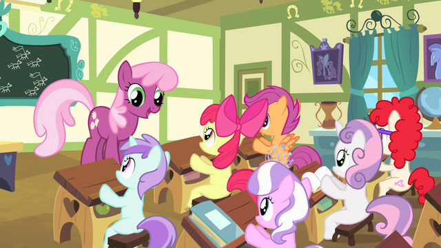 File:Cheerilee addresses the class S4E05.png