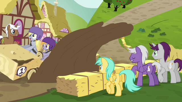 File:Derpy's cart kicks up mud puddle S6E14.png