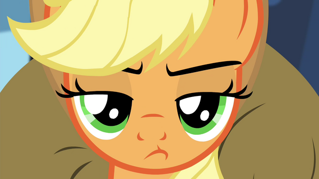 File:Applejack pouting S4E22.png