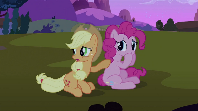 File:Applejack and Pinkie S2E03.png