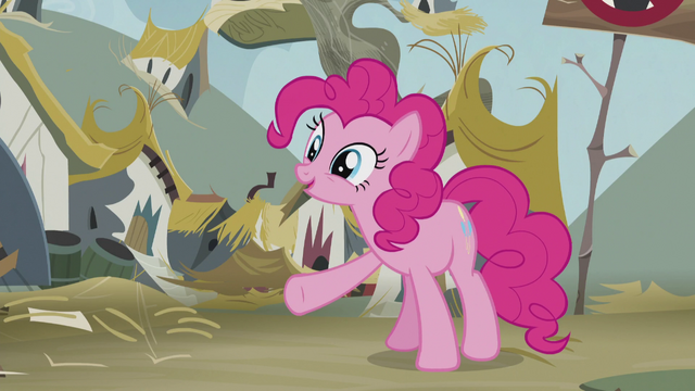 File:Pinkie "Nothing cheers folks up like cake!" S5E8.png