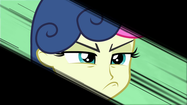 File:Sweetie Drops narrows her eyes EG3.png