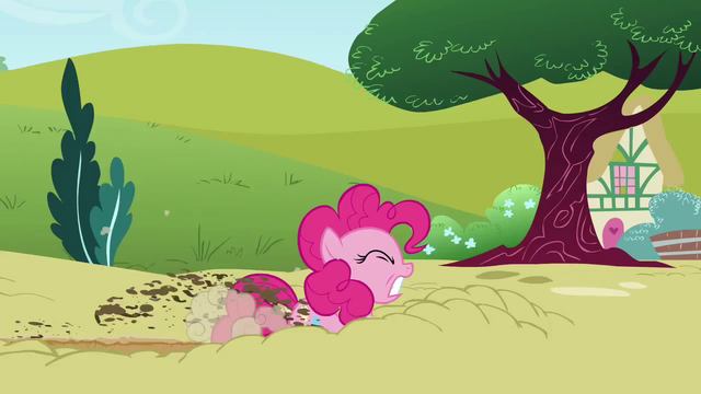 File:Pinkie Pie braking into the ground S3E3.png