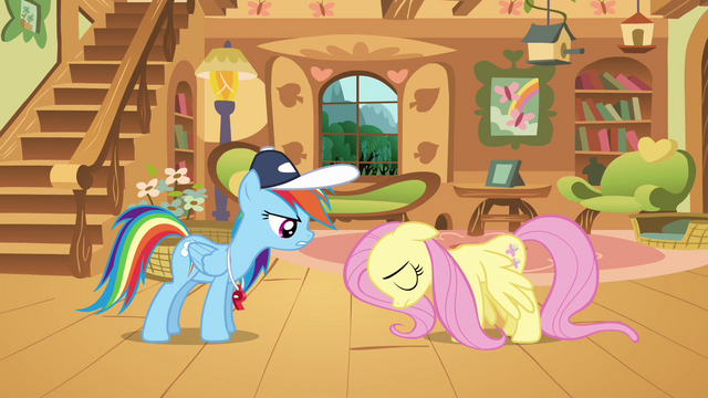 File:Rainbow Dash with Fluttershy S2E22.png