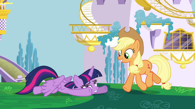 File:Applejack approaching Twilight to help S4E01.png