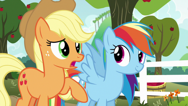 File:Applejack "we'll play against each other" S6E18.png