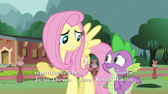 Image - Fluttershy 'Of course she's good with magic' S3E05 