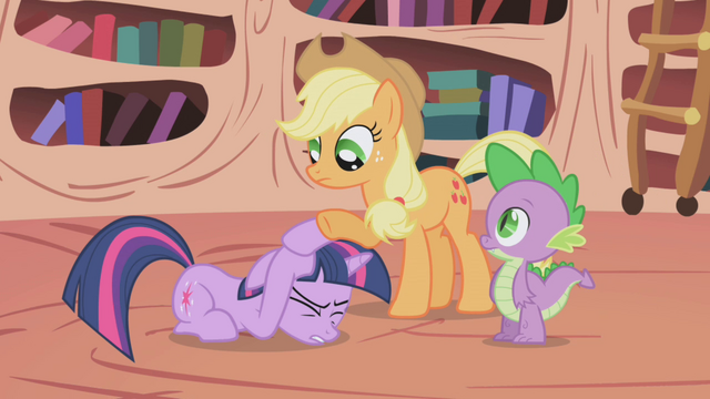 File:Applejack consoling Twilight S1E03.png