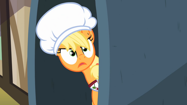 File:Applejack getting annoyed S2E14.png